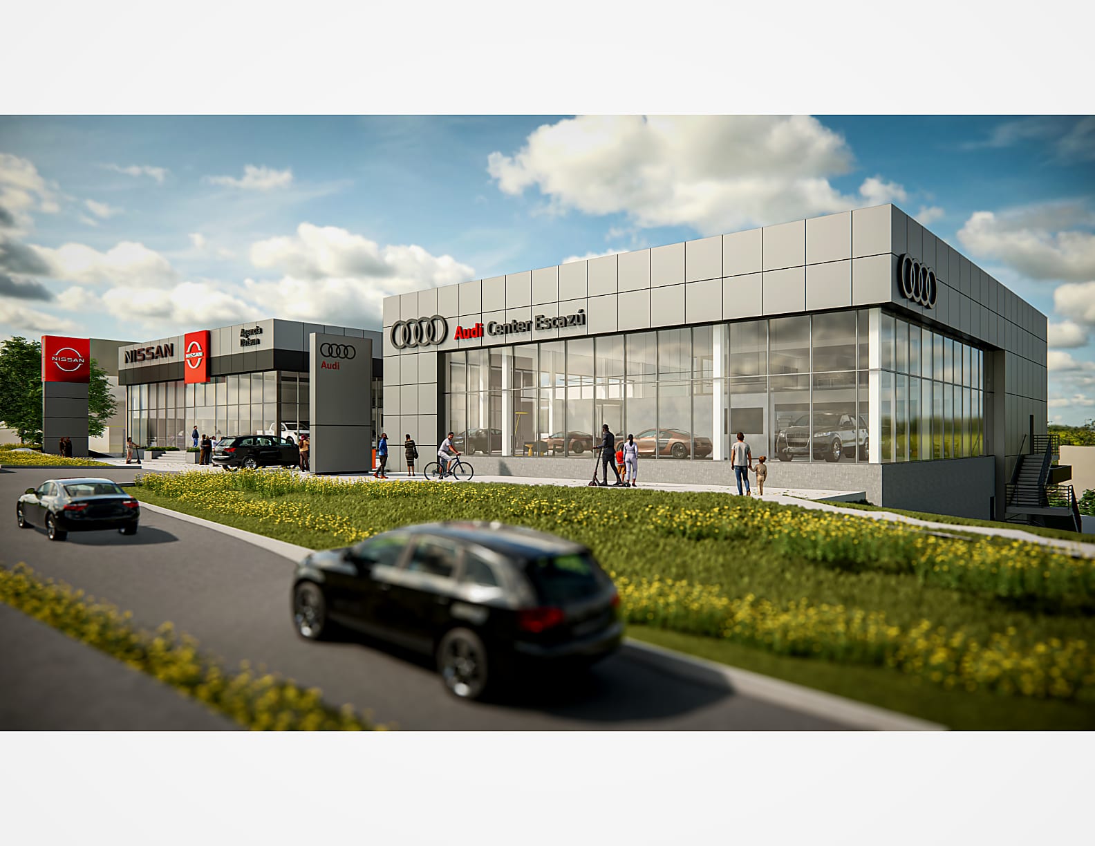 Show Room y Taller Audi-Nissan